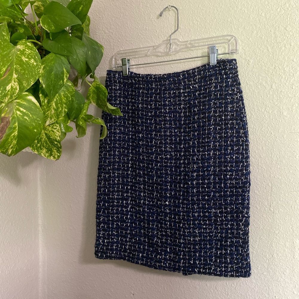 J. Crew Tweed Pencil Skirt, size 4